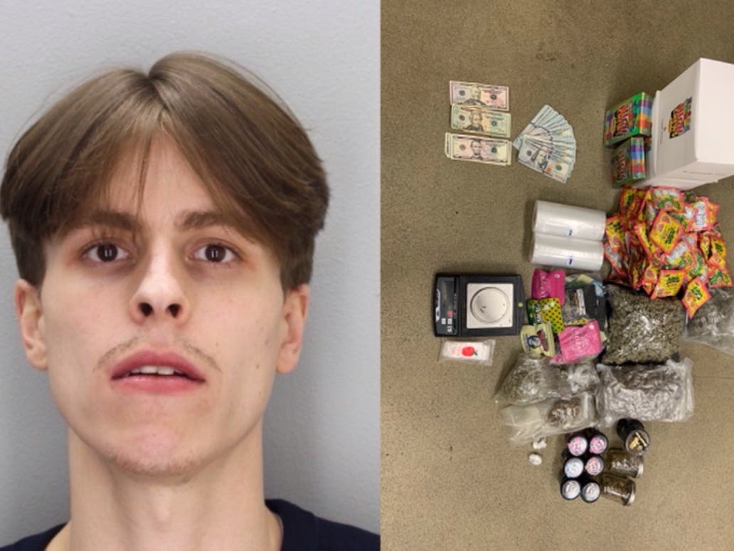 Leo Duchnowski, 29, of Glen Cove was charged with third-and fifth-degree criminal possession of a controlled substance after detectives found a large amount of heroin, and cocaine, police said.