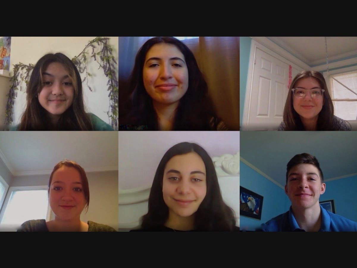 Six Douglas MacArthur High School students participated in Northwell Health’s Medical Marvels Conference. Pictured in the top row is Grace Ryan, Ana Compton, Natalia Pszeniczny and in the bottom row, Rylie Lubliner, Valerie Bonavita and Michael Cassano.