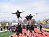 Wantagh’s cheerleading team motivated the already upbeat spectators.