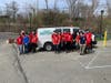 Boy Scout Troop 201 at the North Hempstead Animal Shelter.