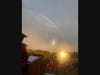It was the second year in a row that a rainbow has appeared over the ceremony.