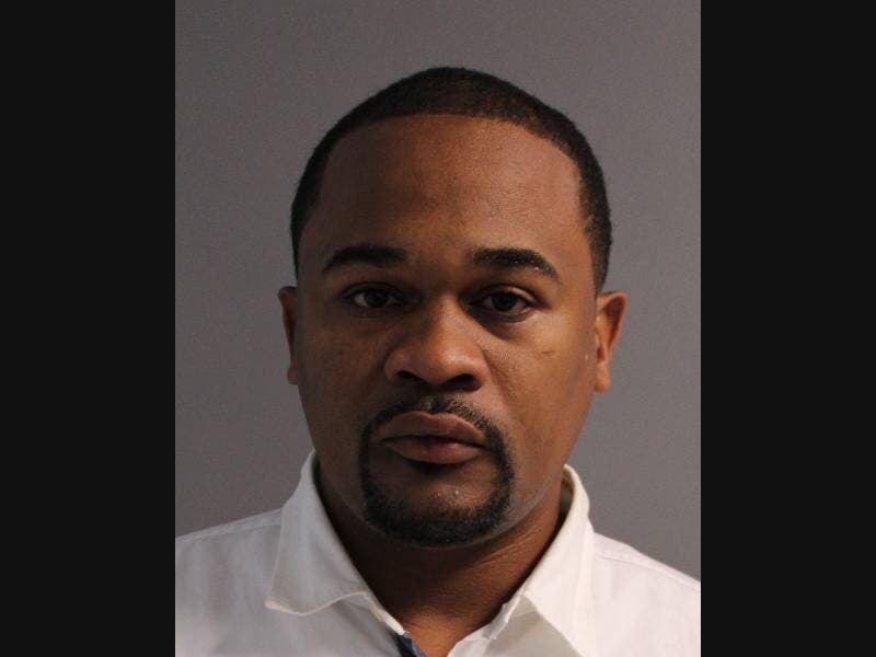 Darrel Sharpeson, 37, of Brentwood has been charged with identity theft after Suffolk police say he used the personal information of seniors who live at a assisted living community.