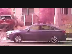 This car has been identified as that of a suspect seen engaged in a lewd act on Division Street in Holtsville last Thursday, Suffolk police say.