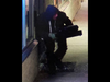 He went inside and stole a register containing cash and an iPad, police said.