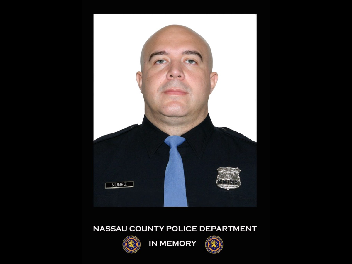 Nassau County Police Officer Hector Nunez, 42, died Dec. 8 from COVID-19.