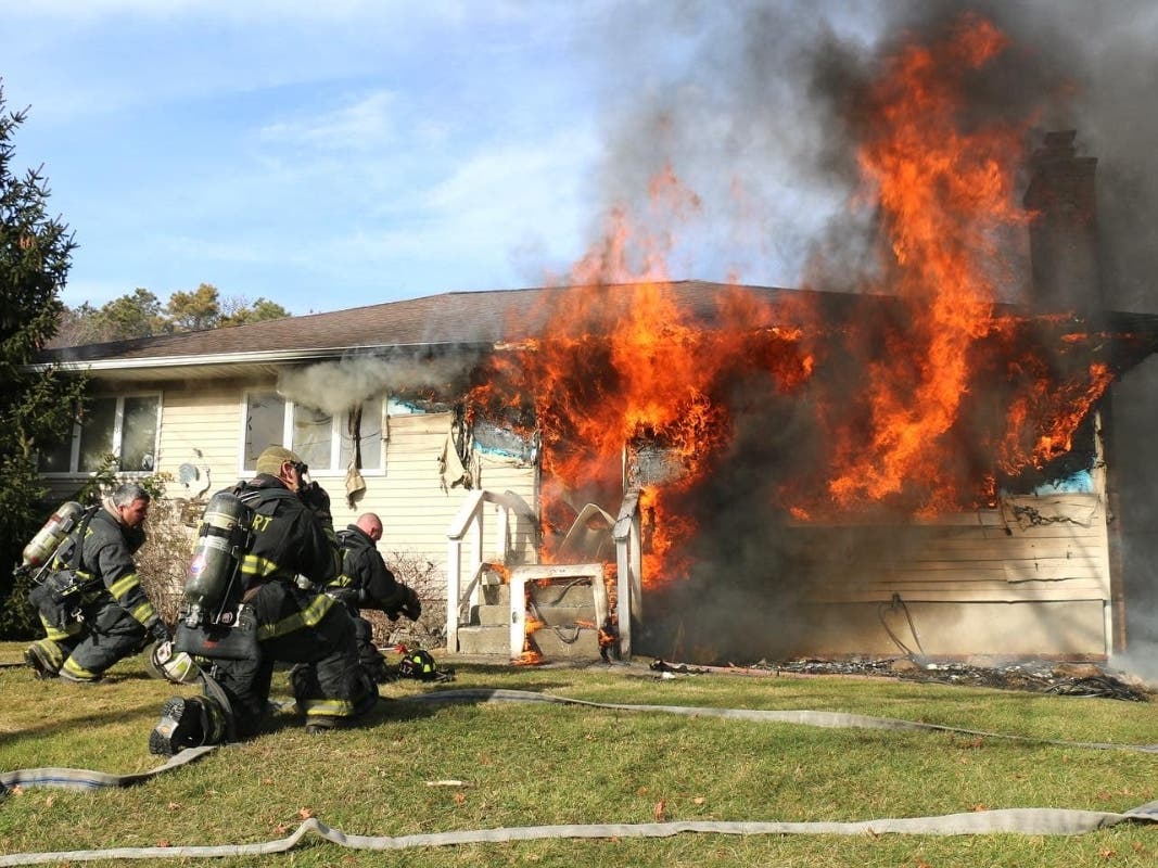 A fire that broke out at a North Bellport home on Thursday is being investigated by Arson Squad detectives, Suffolk police said.