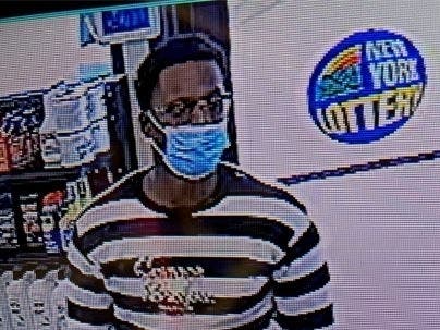 Suffolk police say this man used stolen credit cards in Medford earlier this month.