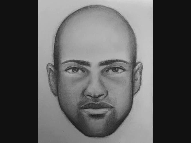 Suffolk Police have released a sketch of a man who was hit by a car and killed last week.