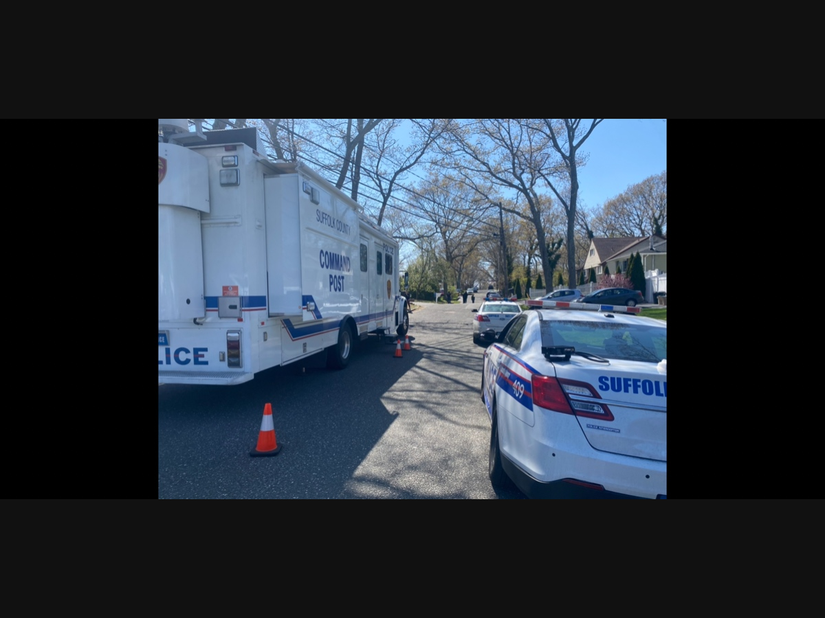 Suffolk police are investigating a fatal shooting outside a home in Ronkonkoma.
