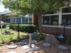 The garden is located in front of Grundy Avenue Elementary School.
