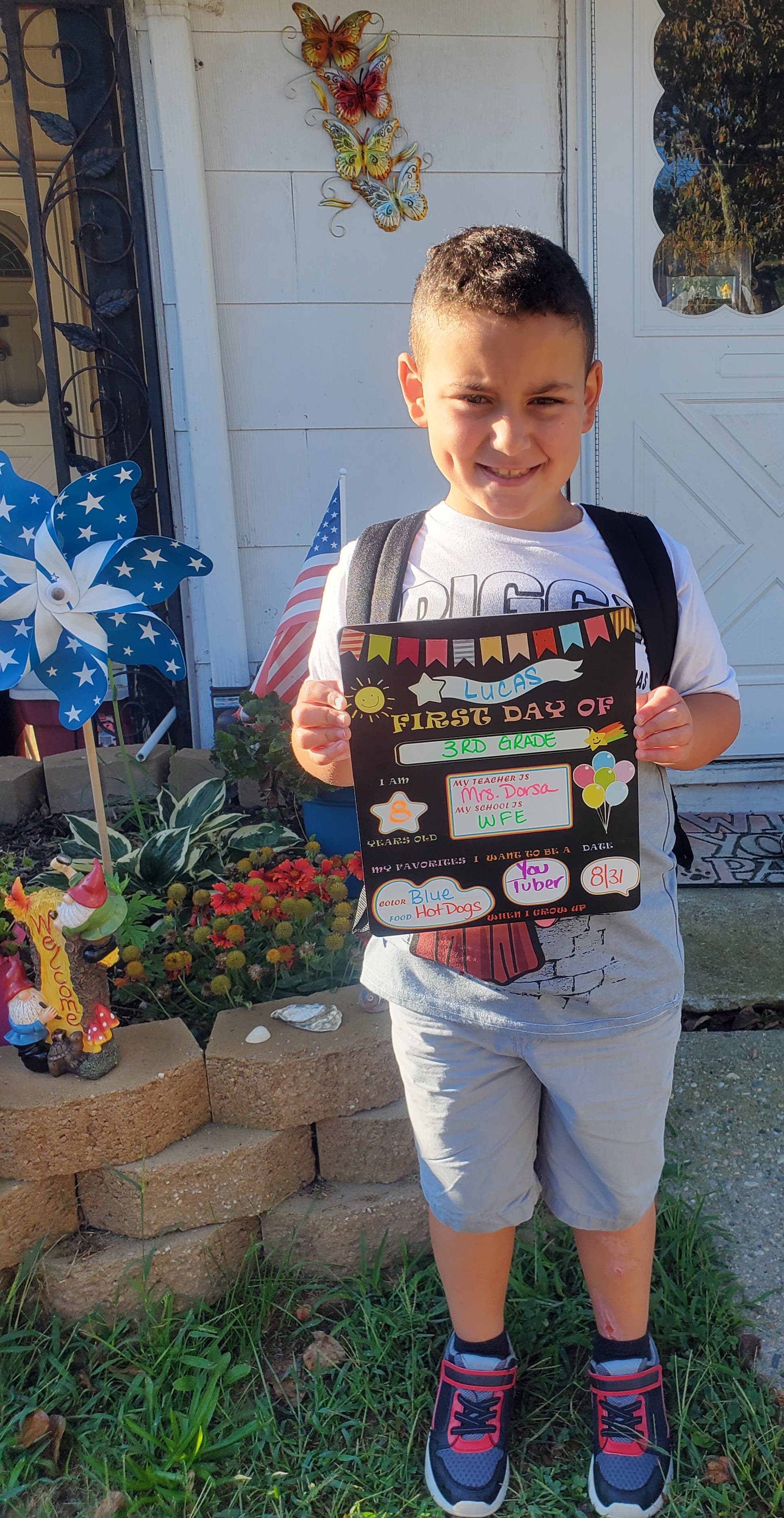 Lucas D'Attile, 3rd Grade, William Floyd Elementary
