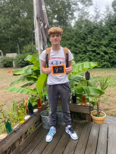  Braydon Cipp Grade 9, Bellport High School / Nancy Cipp