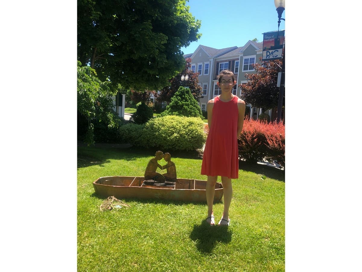 Kuleana, a sculpture by Pauline Leilani Badamo, was stolen from its temporary installation in Patchogue about three weeks ago. 