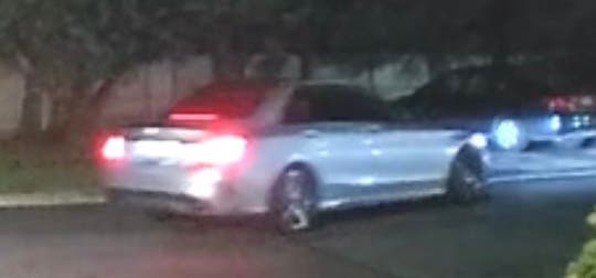 Suffolk police are searching for information on this sedan. / Suffolk County Police Department