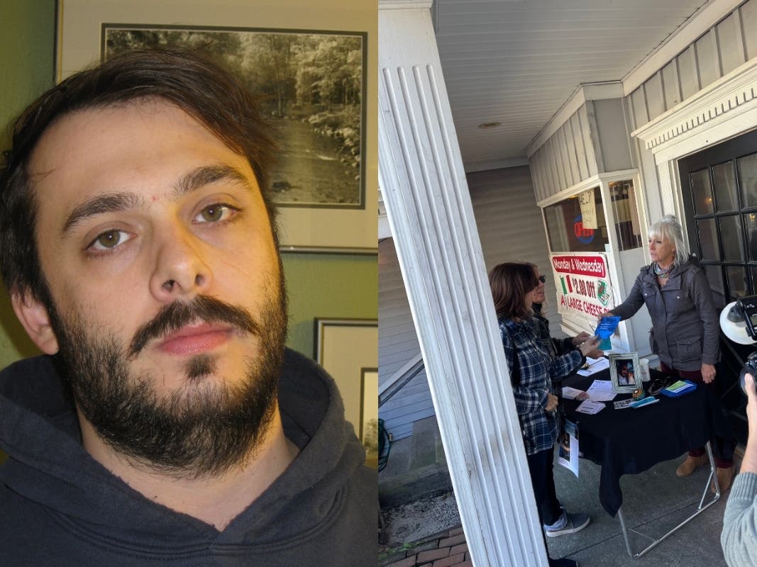 Carole Trottere celebrated what would have been the 35th birthday of her son, Alex Sutton, who died of a heroin and fentanyl overdose in 2018, last Saturday by giving out his favorite pizza in his memory, but with a caution against drug addiction.