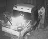 The items were stolen from storage containers in Ridge, police said.