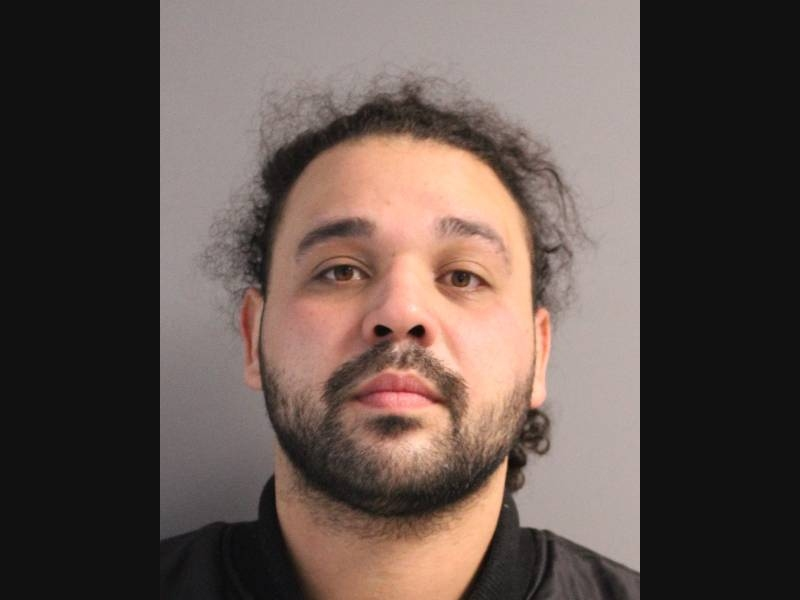 Michael Gonzalez, 29, of Brentwood was sentenced to seven years in prison Friday in connection with his threatening his ex-girlfriend with a gun, Suffolk prosecutors said.