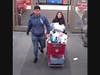 Three women and a man went inside the store on Jan. 7 and placed about $1,200 worth of merchandise into a shopping cart, then two of them distracted security personnel while a man and a third woman bolted from the store with the goods, police said.