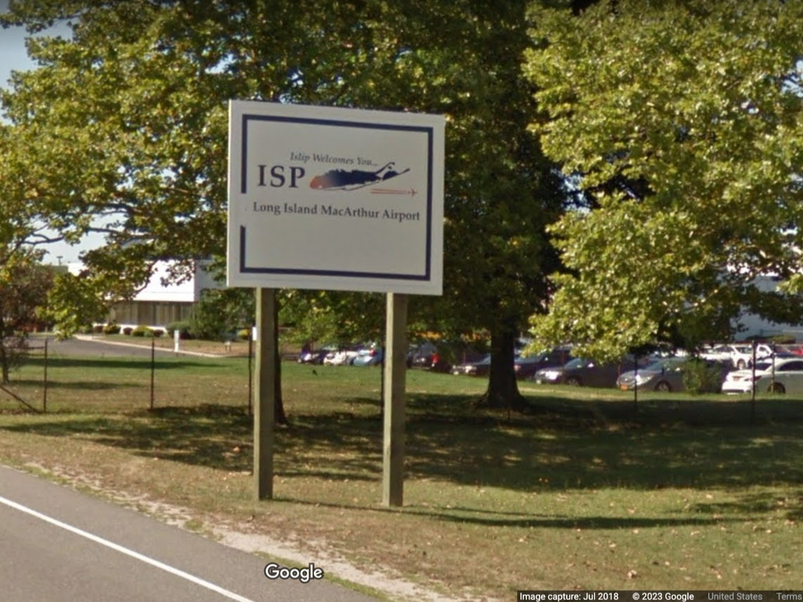 Car Knocks Fence Down, Strikes Cessna Plane At MacArthur Airport