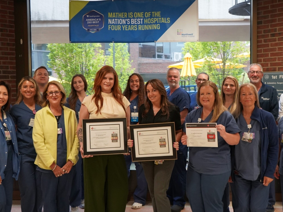 Northwell’s Mather Hospital has been awarded multiple prestigious American Heart Association Get With The Guidelines achievement awards for its commitment to following up-to-date, research-based guidelines in treating heart disease, officials said.