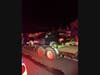 A 911 caller reported a large gathering of vehicles just after 1 a.m. on Express Drive North, west of Sills Road, and when officers from the Street Takeover Task Force arrived, they saw vehicles racing before dispersing, according to police.