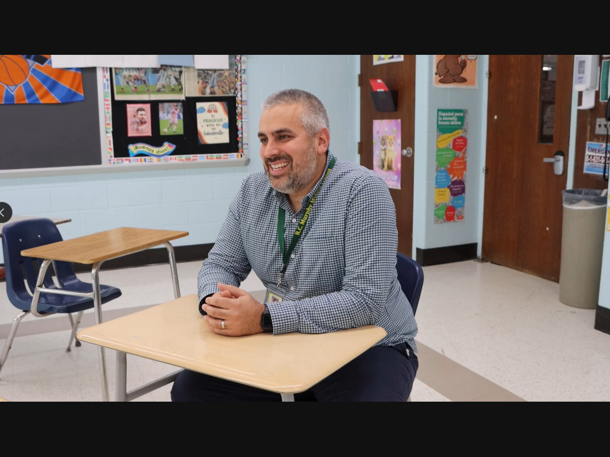 Murphy Middle School World Language teacher, Emiliano Geoninatti, was named 2027 New York State Teacher of the Year by the New York State Teacher of the Year Advisory Council, Three Village School District officials said.