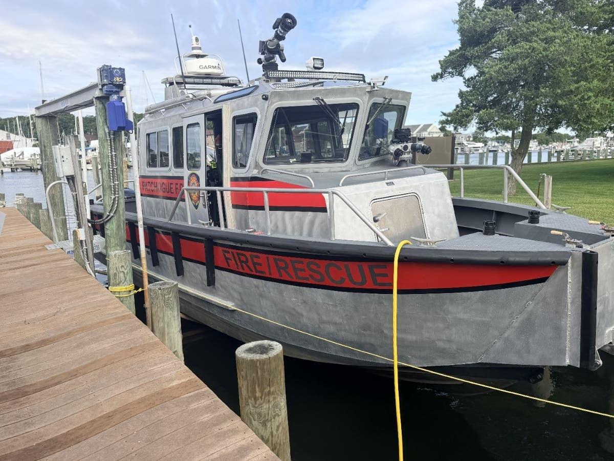 A $500,000 State and Municipal grant was delivered this past weekend to the Patchogue Fire District to help pay for a new fire boat, which will enhance emergency response and protect residents along the waterways, Sen. Dean Murray's office said.