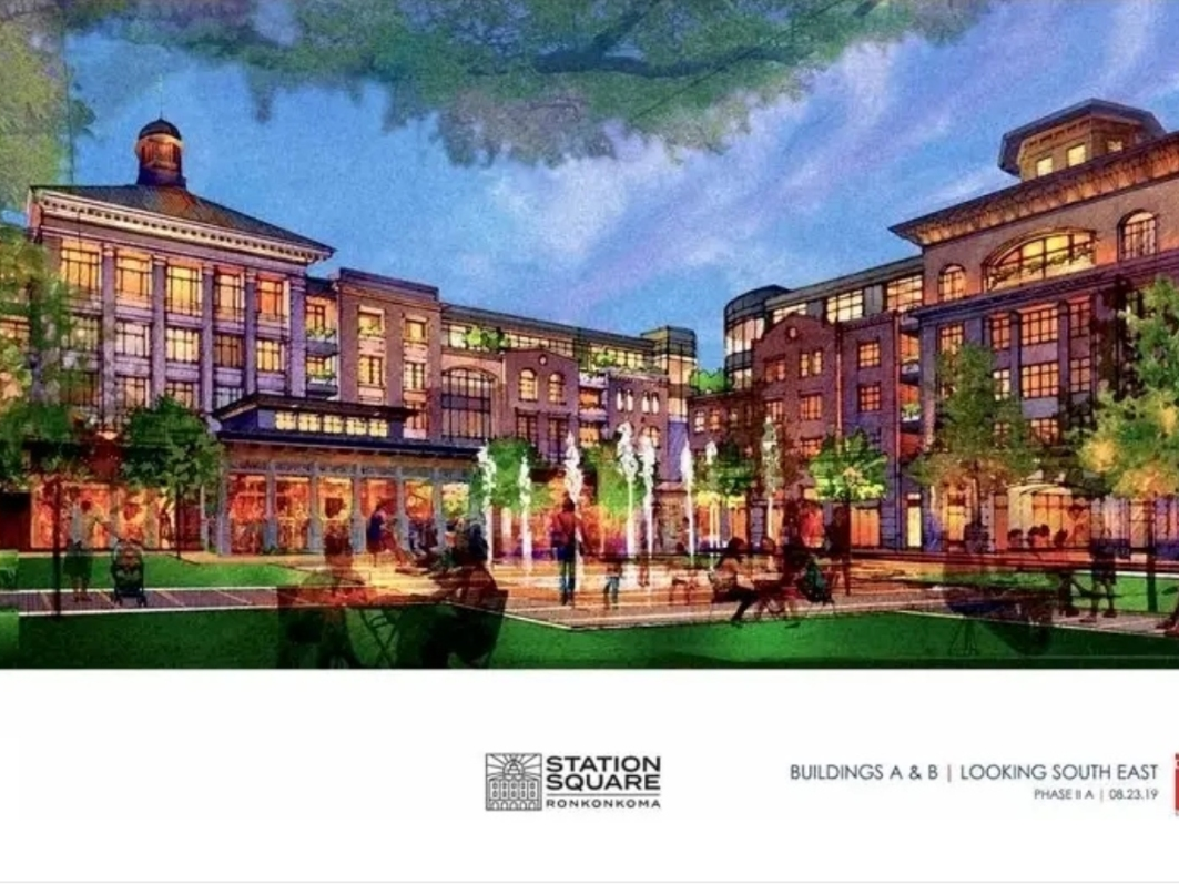 TRITEC Real Estate Company, Northwell Health, elected officials, and regional business leaders are expected to gather Tuesday to celebrate the groundbreaking of the next phase of Station Yards, continuing to transform downtown Ronkonkoma, officials said.