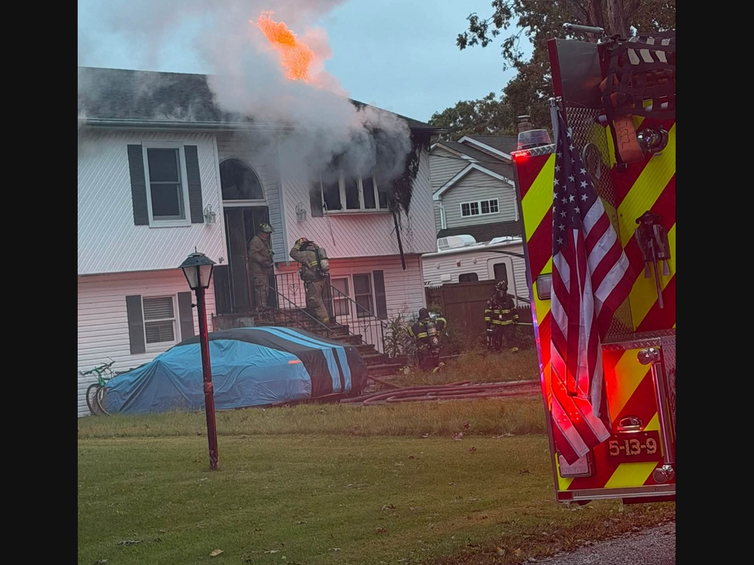 Arson Squad detectives are investigating a fire that broke out at a Mastic Beach home on Monday morning, Suffolk police said.