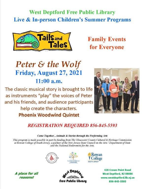 Aug 27 Peter The Wolf West Deptford Nj Patch
