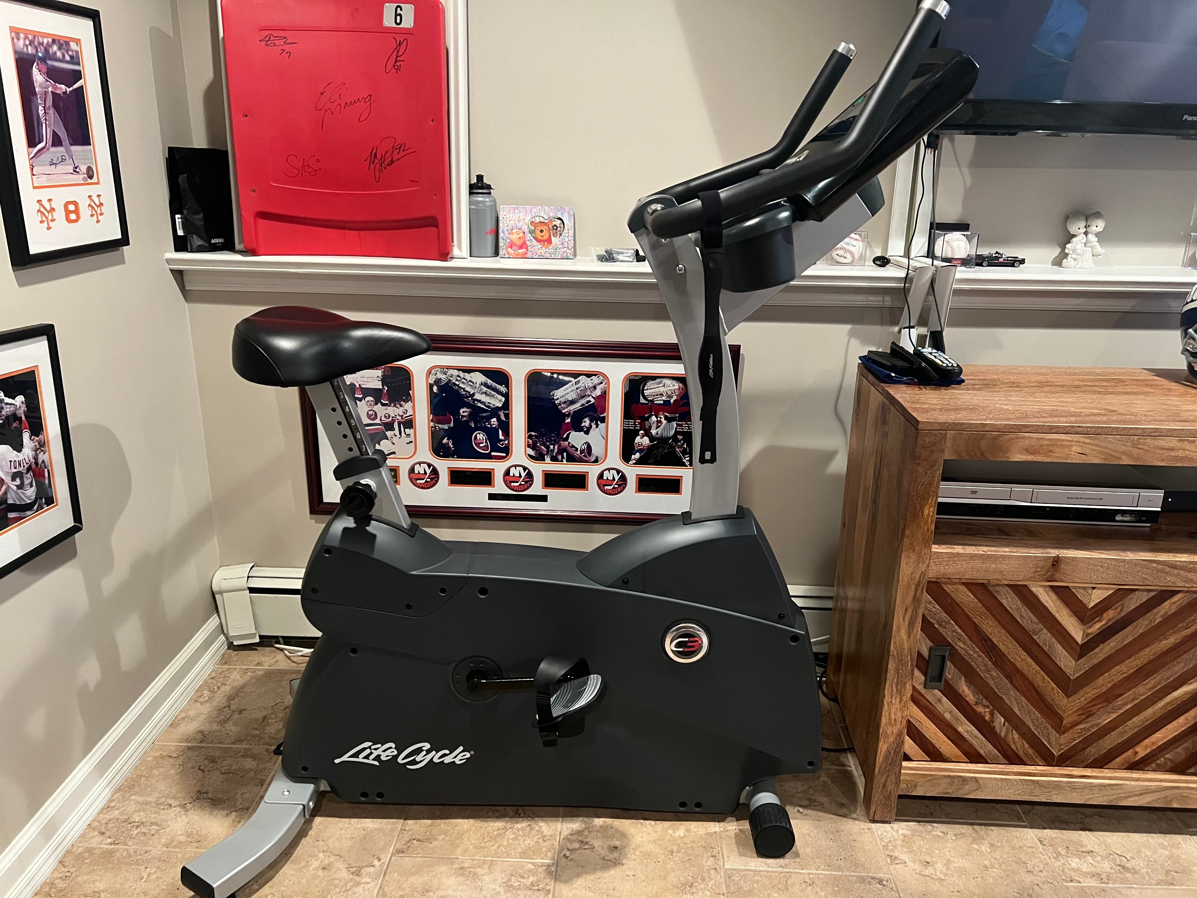Like New LifeCycle Exercise Bike C3