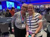 San Leandro resident Beatrice Cardenas-Duncan, left, poses for a photo with ACS CAN grassroots Organizing Director Mary Kemp, during a special ceremony held Sunday, Sept. 11, where she was awarded Lead of the Year for her volunteer work with ACS CAN.