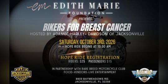 Edith Marie - Bikers for Breast Cancer - Baymeadows