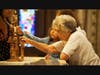 People of all generations touched items to the relics of St. Pio on display in Newark’s Cathedral Basilica of the Sacred Heart in the hopes of receiving a blessing on September 12 and September 13, 2022.