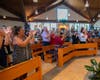 The parishioners of St. James the Apostle Church in Springfield welcomed their new pastor, Father David C. Santos, with a round of applause during his installation Mass on Sept. 18, 2022.
