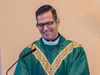 Father David C. Santos addressed his congregation for the first time after being officially installed as the new pastor of St. James the Apostle Church in Springfield on Sept. 18, 2022.