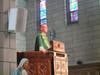 Auxiliary Bishop Gregory J. Studerus held up the Four Chaplains’ sacrifice as the ultimate sign of faith during the Four Chaplains 80th Anniversary Mass at St. Stephen’s Church in Kearny on February 5, 2023.