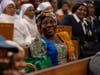 Many dressed in cultural African and Caribbean attire at the Archdiocese of Newark’s annual Black History Month Mass at Newark’s Cathedral Basilica of the Sacred Heart on February 25, 2024.