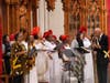 Visiting choirs performed songs in English and African dialects during the Archdiocese of Newark’s annual Black History Month Mass at Newark’s Cathedral Basilica of the Sacred Heart on February 25, 2024.
