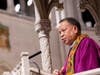 Father Anthony Bozeman, SSJ, delivers the homily during the Archdiocese of Newark’s annual Black History Month Mass at Newark’s Cathedral Basilica of the Sacred Heart on February 25, 2024.