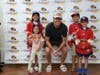 Carter Verhaeghe poses with young Panthers fans