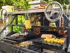 Live-fire parrilla grill