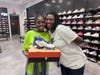 Kids from the Student & Athlete Mentoring Program enjoyed back to school shopping at The Mall at Wellington Green