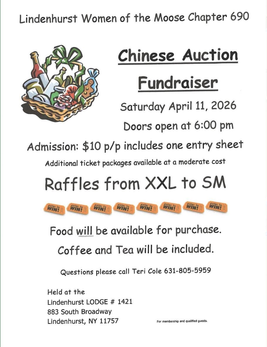 Annual Chinese Auction 