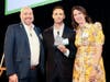 Michael Mintz, MD2 Property Group; Scott Nadler, CrossCountry Mortgage; Michelle Bernstein, MITER Construction 