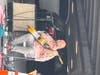 Guitarist Brad Faucher and stick man Dan Weston scorched every veggie in the place with their “”Exile on Moody Street “.featuring “You’ve Gotta Move” - Faucher also dons a second hat , as he doubles as the market music director
