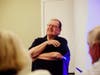 Steve Goodwin chatting with the attendees at his recent presentation. 