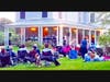 A full lawn of movie goers and concert enthusiasts full the back lawn at The Lyman Estate. Thursday 