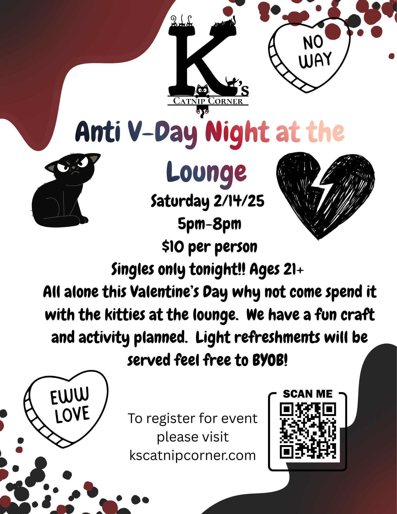 Anti V-day Night at the Lounge