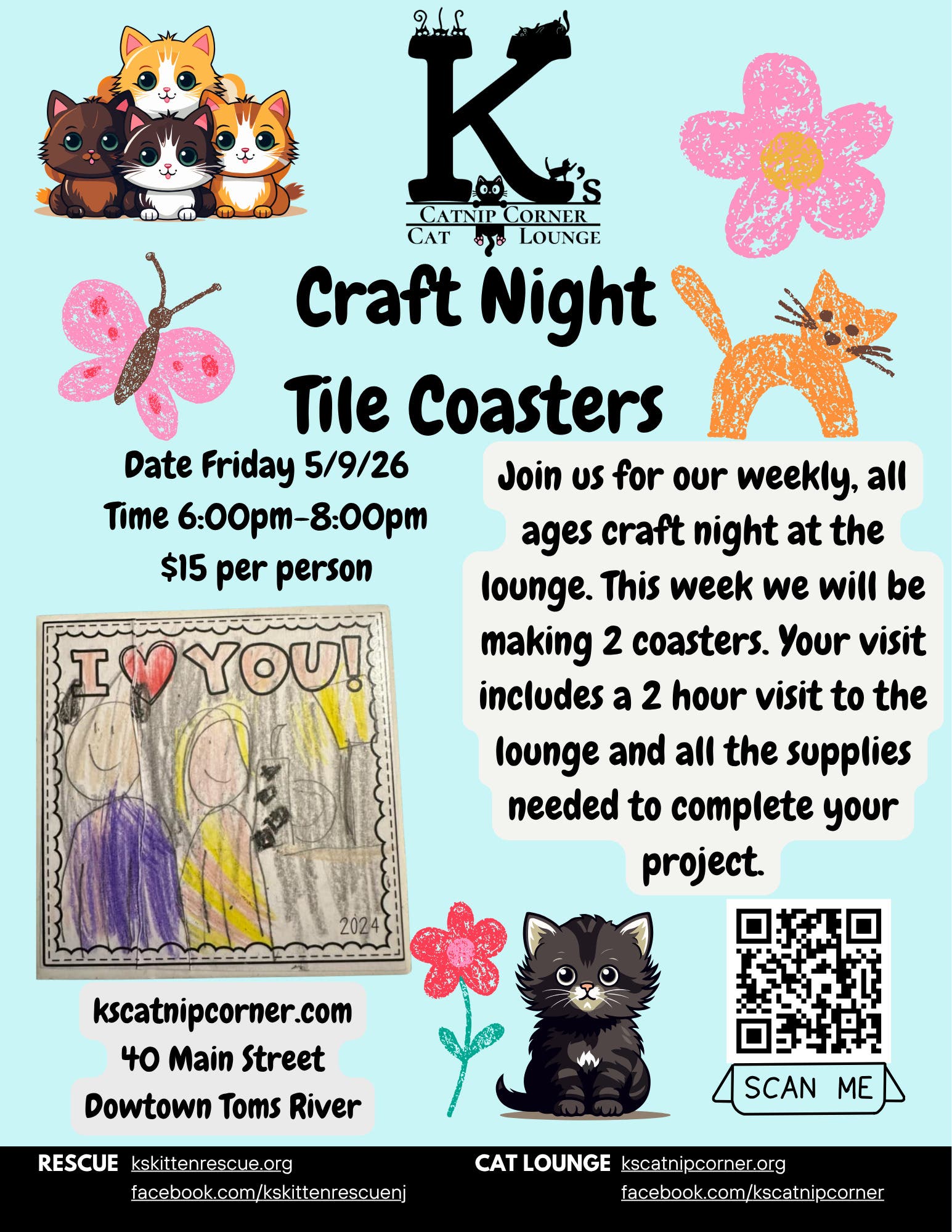 Tile Coasters Craft